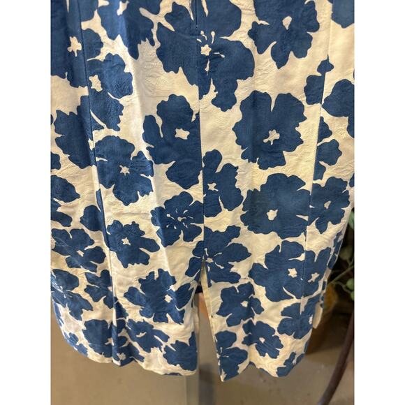 Vintage David Warren New York Women’s Navy Blue Dress & Jacket 2-Pc Set - Size 6 - Picture 7 of 9